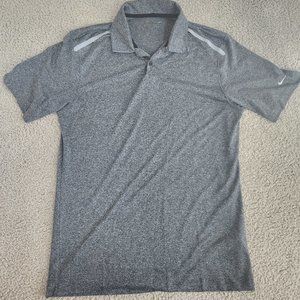 Nike Golf Tour Performance Dri-Fit Polo size M Medium Gray